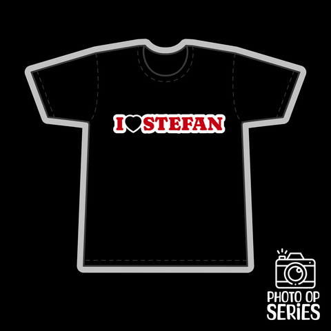 I Love Stefan - Photo Op Series Tee - Goblin Wood Exclusive - Goblin Wood