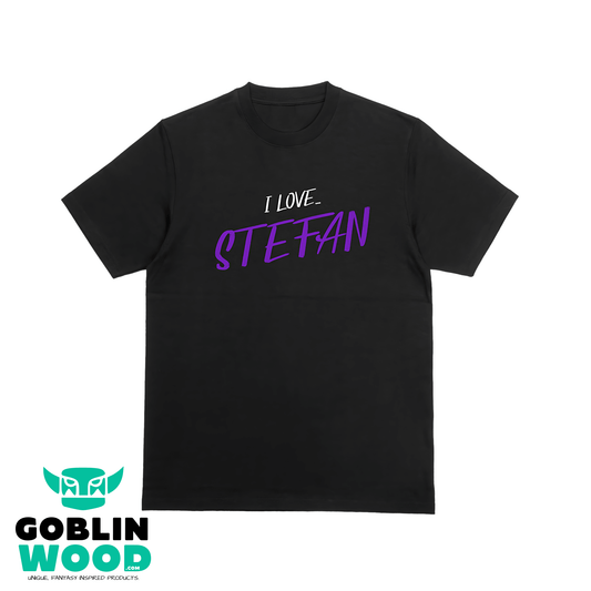 I love Stefan - Premium T-Shirt - TVD Inspired - Goblin Wood Exclusive - Goblin Wood