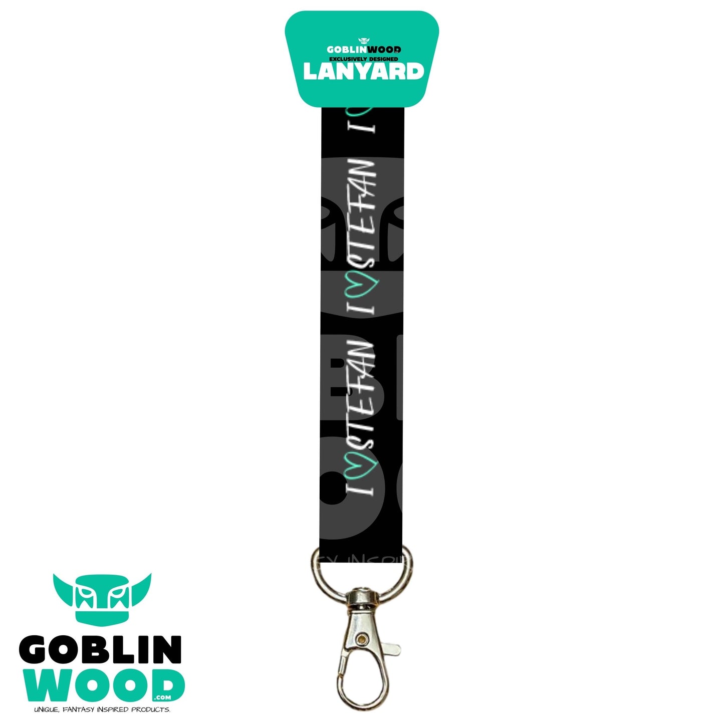 I ?? Stefan - AOP Lanyard -  - Goblin Wood Exclusive - Goblin Wood