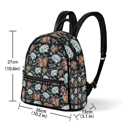 I'm Team Dean - AOP Print Mini Backpack - Supernatural Inspired - Goblin Wood Exclusive - Goblin Wood