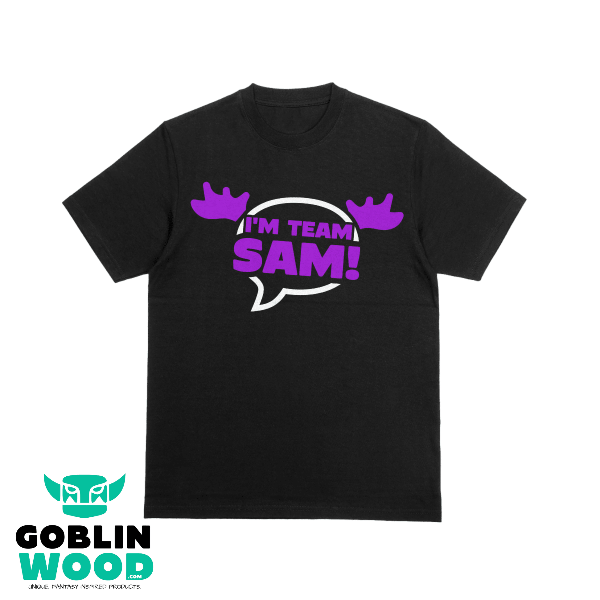 I'm Team Sam - Black Premium T-Shirt - Supernatural Inspired - Goblin Wood Exclusive - Goblin Wood