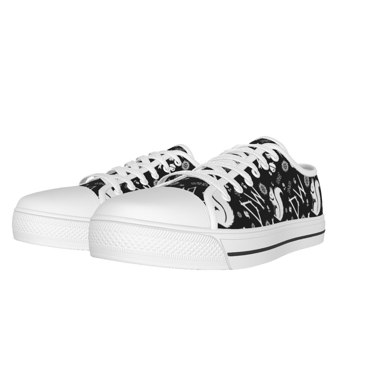 Initially Dean - Canvas Lo - Top Shoe - Supernatural Inspired - Goblin Wood Exclusive - Goblin Wood
