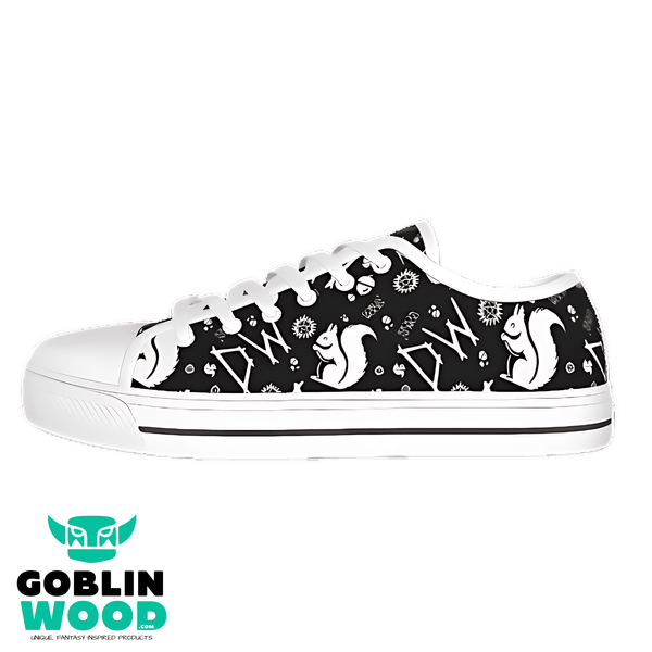 Initially Dean - Canvas Lo - Top Shoe - Supernatural Inspired - Goblin Wood Exclusive - Goblin Wood