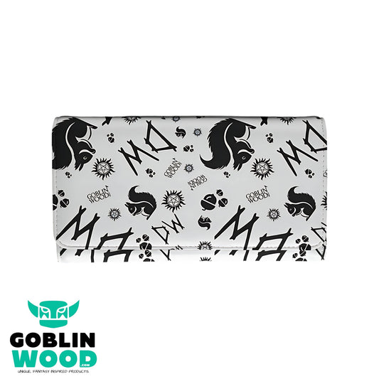 Initially Dean (White) - Supernatural Inspired Purse - Goblin Wood Exclusive - Goblin Wood