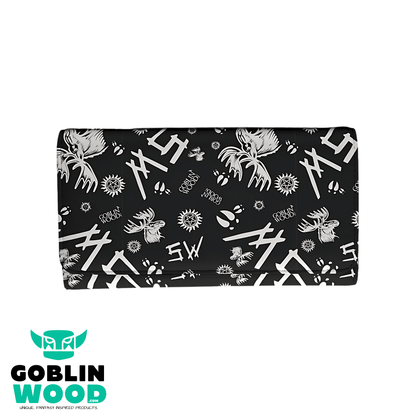 Initially Sam (Black) - Supernatural Inspired Purse - Goblin Wood Exclusive - Goblin Wood