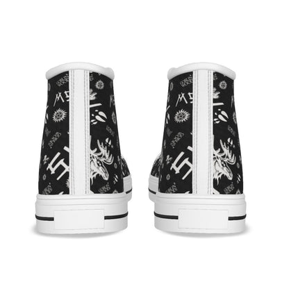 Initially Sam - Canvas Shoe - Supernatural Inspired - Goblin Wood Exclusive - Goblin Wood
