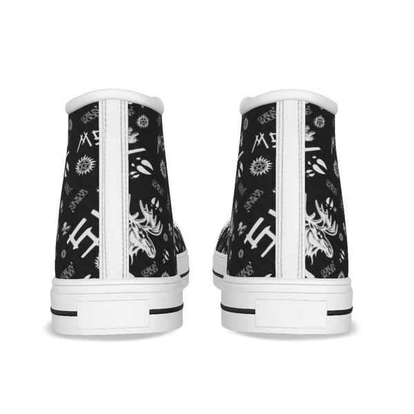 Initially Sam - Canvas Shoe - Supernatural Inspired - Goblin Wood Exclusive - Goblin Wood