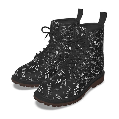 Initials AOP Short Boot - Supernatural Inspired - Goblin wood Exclusive - Goblin Wood