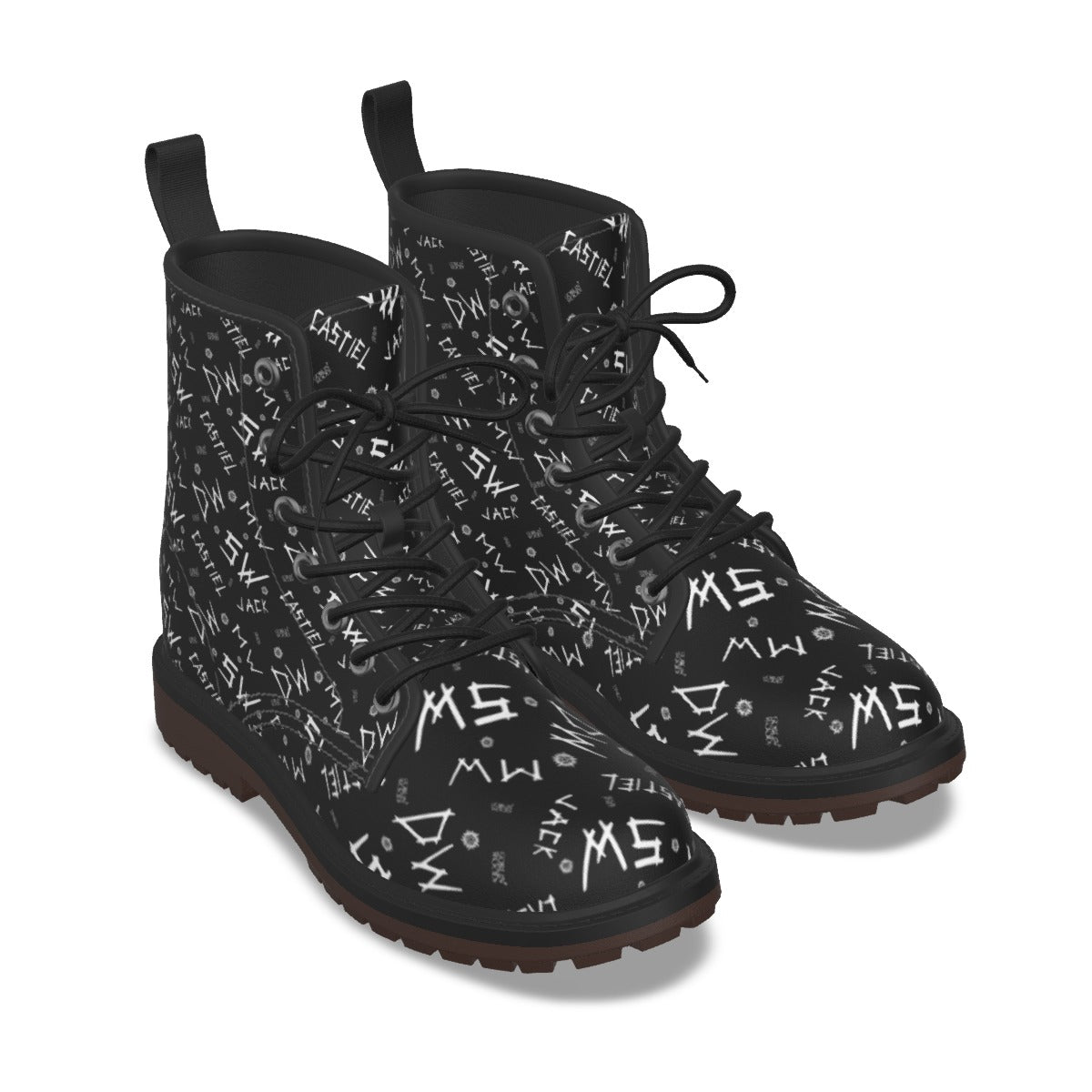 Initials AOP Short Boot - Supernatural Inspired - Goblin wood Exclusive - Goblin Wood