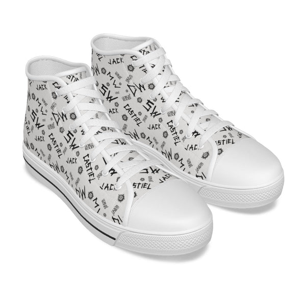 Initials - Arctic Canvas Hi - Top Shoe - Supernatural Inspired - Goblin Wood Exclusive - Goblin Wood