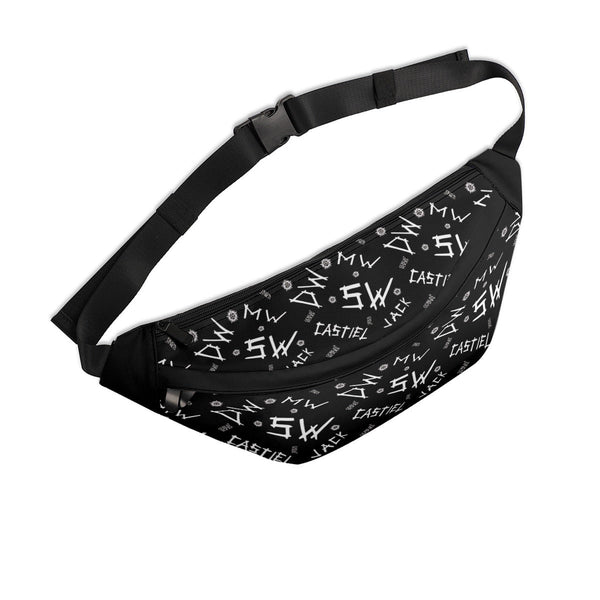 Initials (Black) - Retro Fanny Pack - Supernatural Inspired - Goblin Wood Exclusive - Goblin Wood