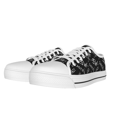 Initials - Canvas Lo - Top Shoe - Supernatural Inspired - Goblin Wood Exclusive - Goblin Wood