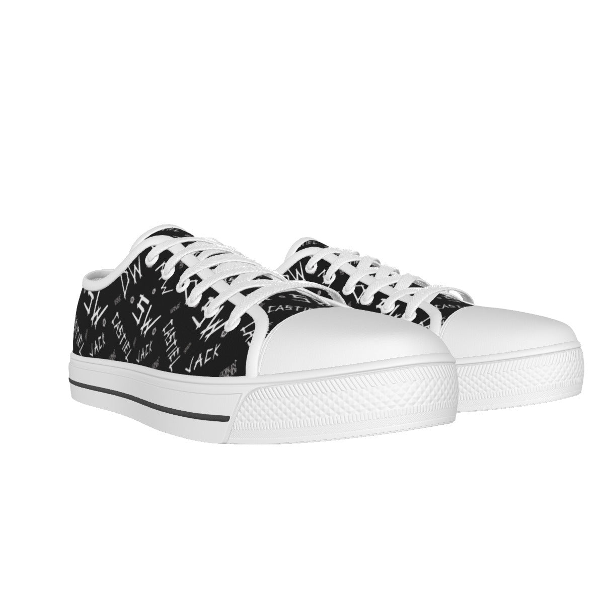 Initials - Canvas Lo - Top Shoe - Supernatural Inspired - Goblin Wood Exclusive - Goblin Wood