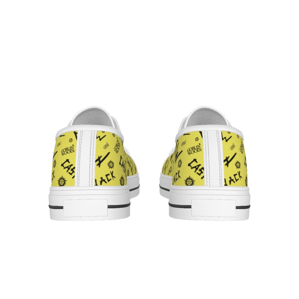Initials - Meadow Yellow Canvas Lo - Top Shoe - Supernatural Inspired - Goblin Wood Exclusive - Goblin Wood