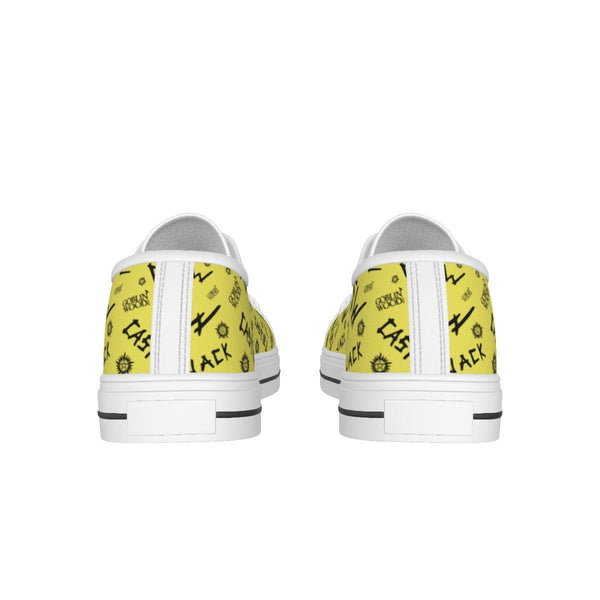 Initials - Meadow Yellow Canvas Lo - Top Shoe - Supernatural Inspired - Goblin Wood Exclusive - Goblin Wood