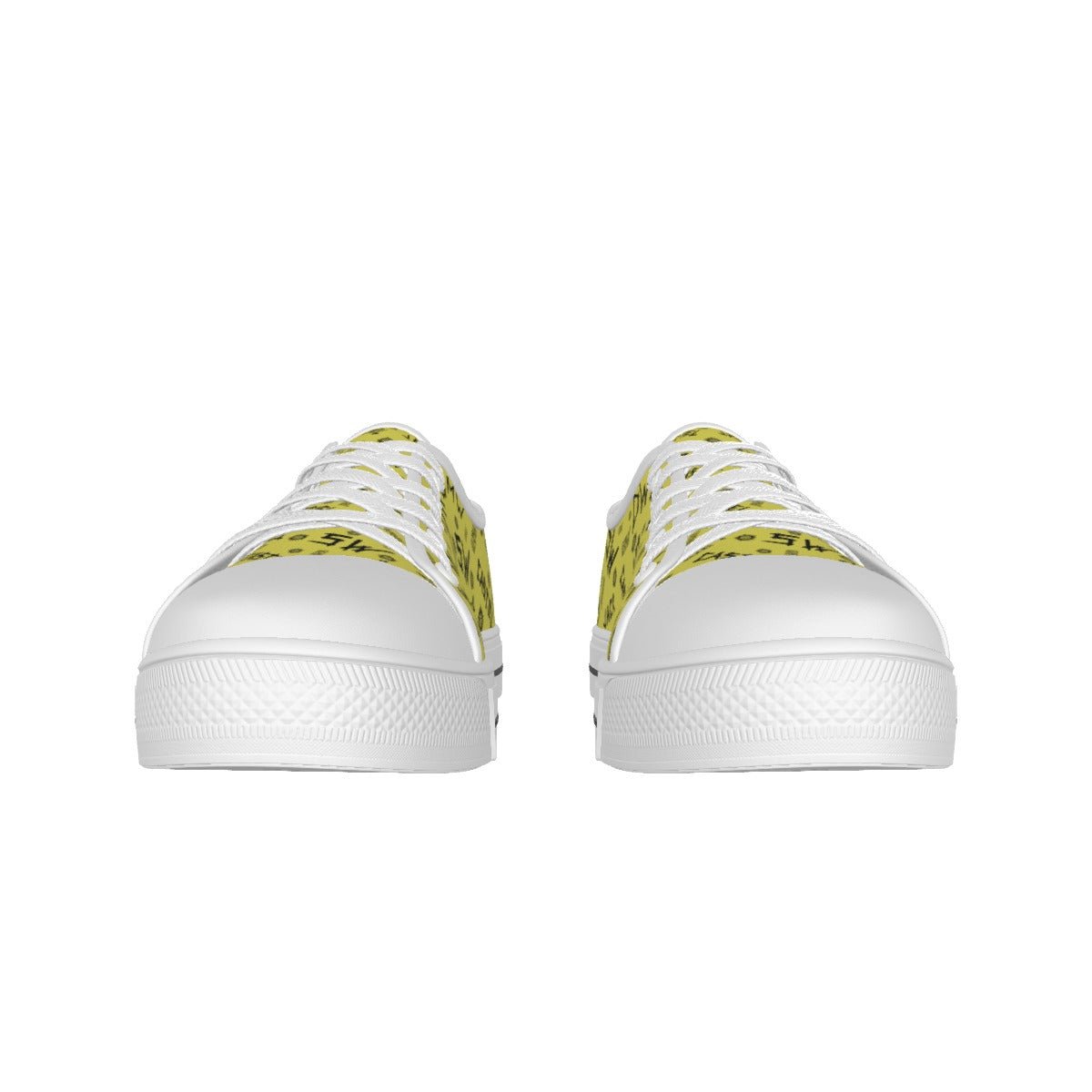 Initials - Meadow Yellow Canvas Lo - Top Shoe - Supernatural Inspired - Goblin Wood Exclusive - Goblin Wood