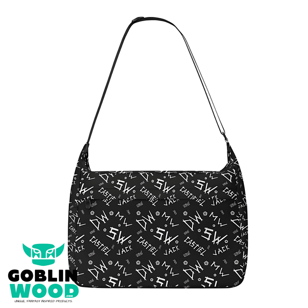Initials - Messenger Bag - Supernatural Inspired - Goblin Wood Exclusive - Goblin Wood