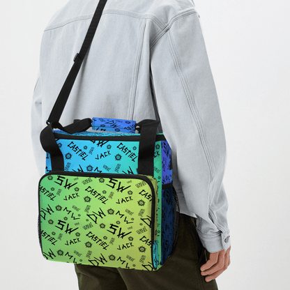 Initials - Rainbow - AOP Insulated Canvas Cool Bag - Supernatural Inspired - Goblin Wood Exclusive - Goblin Wood