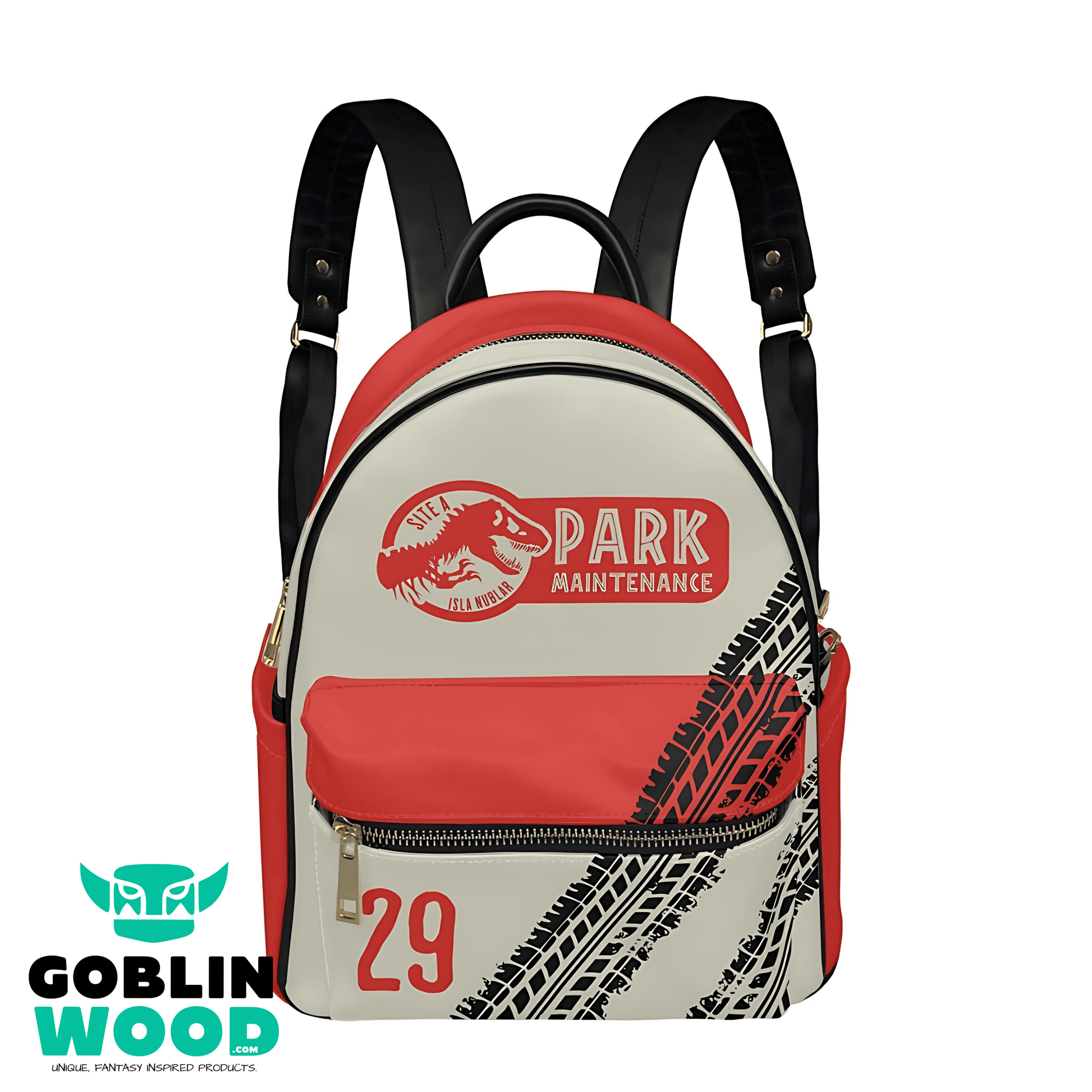 Jeep - Mini Backpack - Jurassic Park Inspired - Goblin Wood Exclusive - Goblin Wood
