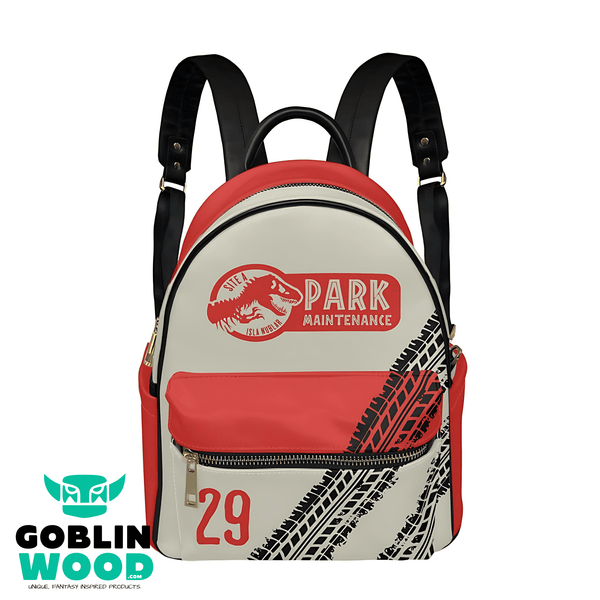 Jeep - Mini Backpack - Jurassic Park Inspired - Goblin Wood Exclusive - Goblin Wood
