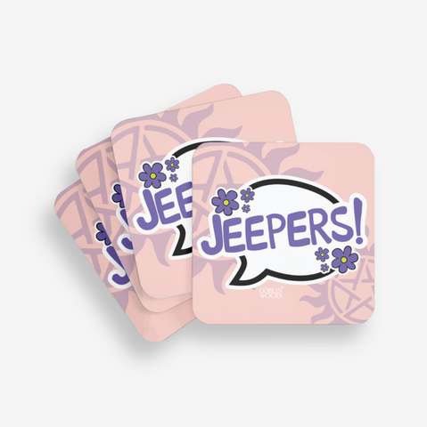 Jeepers! Coaster - Supernatural Inspired