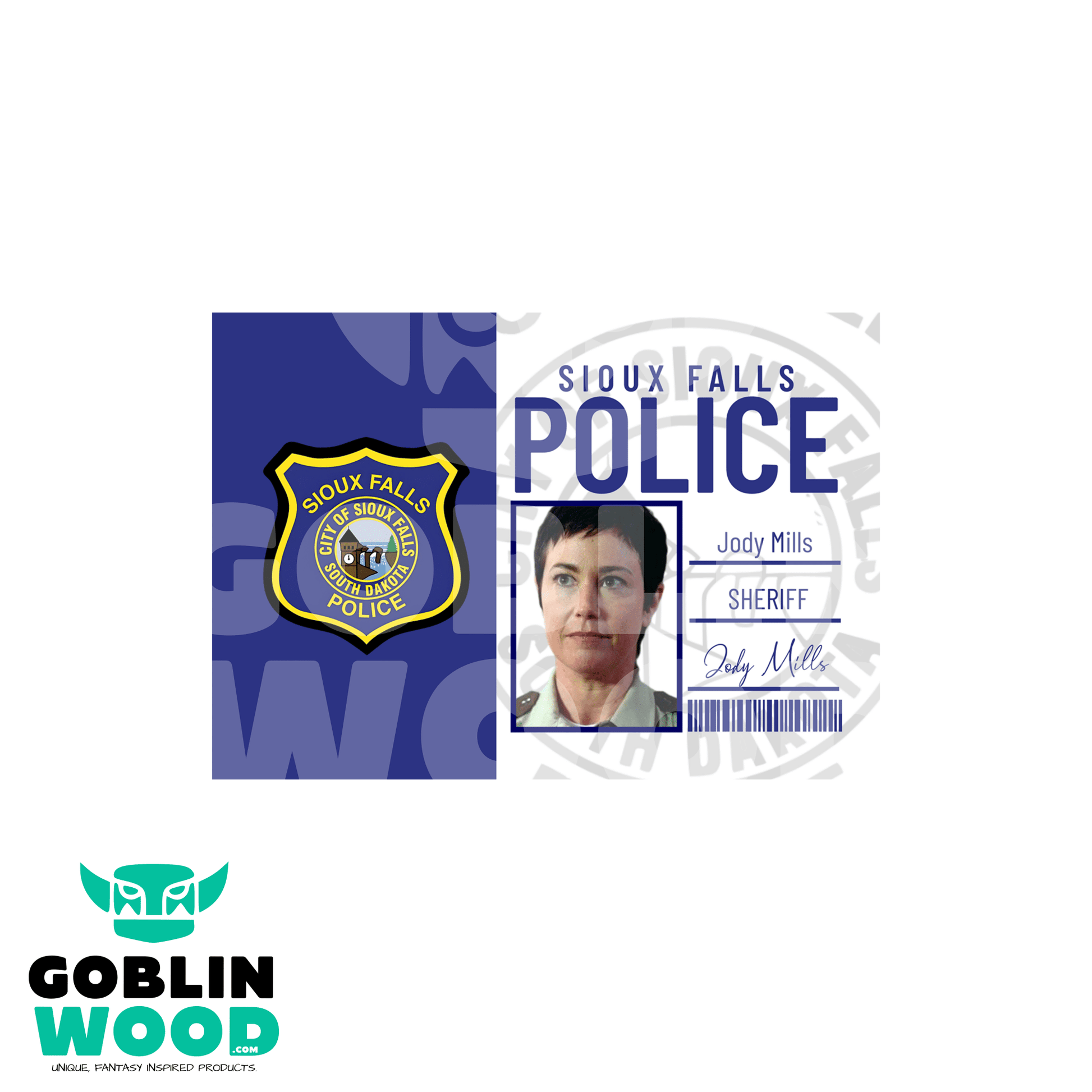 Jody Mills - ID Badge - Supernatural Inspired - Goblin Wood Exclusive - Goblin Wood