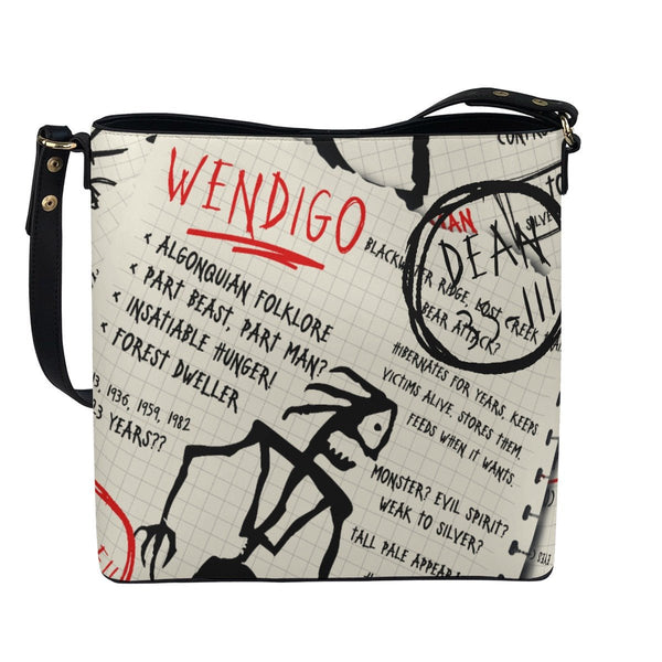 Journal - Cross Body Bucket Bag - Supernatural Inspired - Goblin Wood Exclusive - Goblin Wood