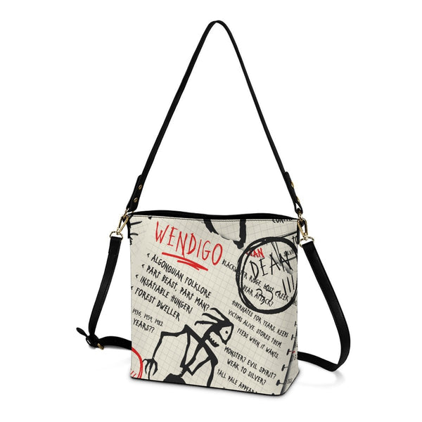 Journal - Cross Body Bucket Bag - Supernatural Inspired - Goblin Wood Exclusive - Goblin Wood