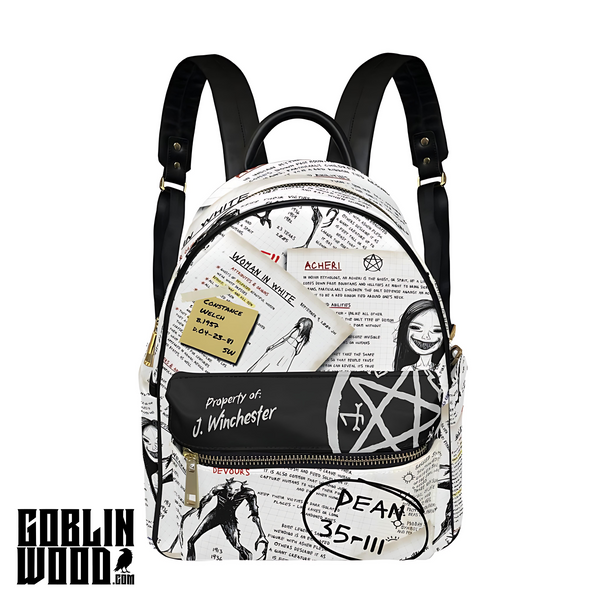 Journal - Mini Backpack - Supernatural Inspired - Goblin Wood Exclusive