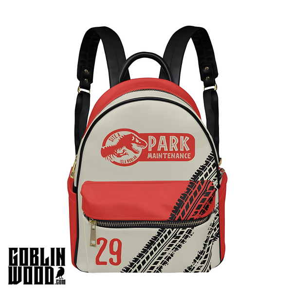 Jeep - Mini Backpack - Jurassic Park Inspired - Goblin Wood Exclusive