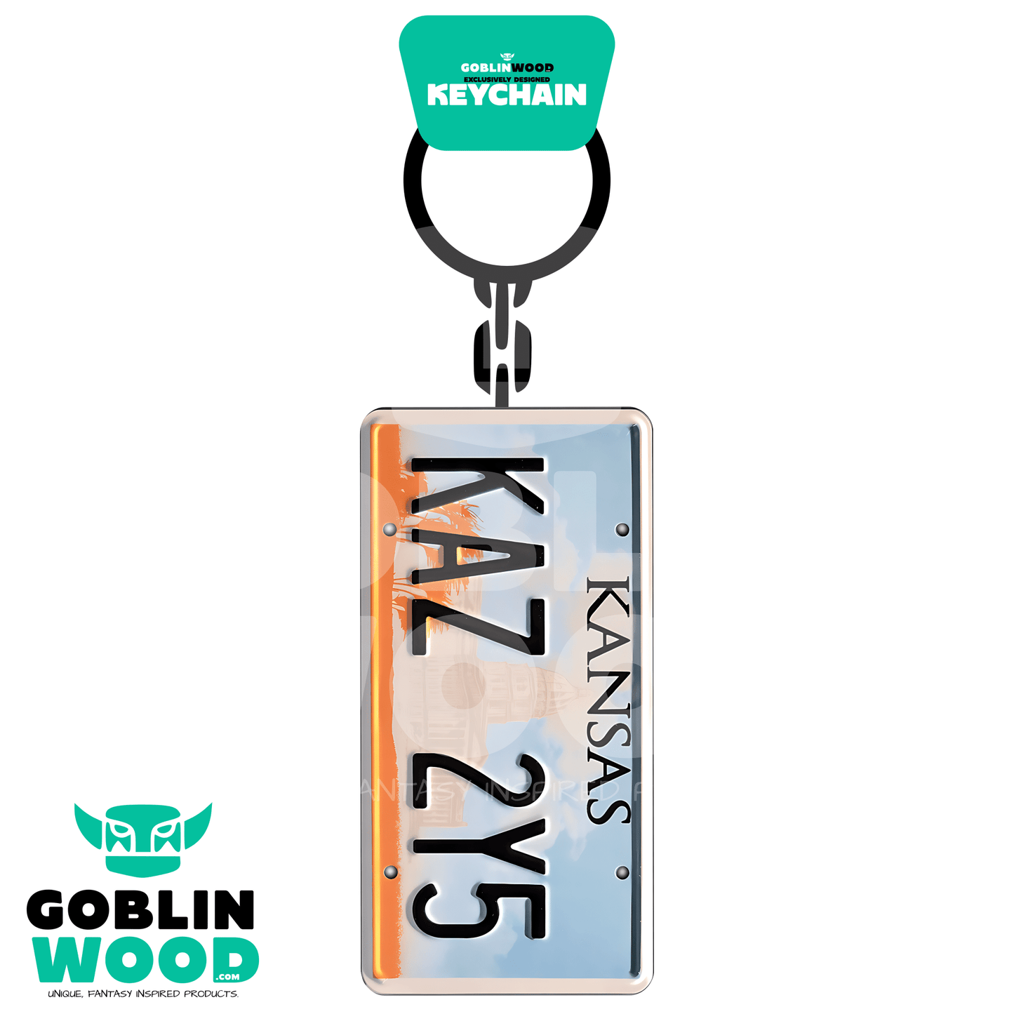 KAZ 2Y5 - Acrylic Keychain - Supernatural Inspired - Goblin Wood Exclusive - Goblin Wood