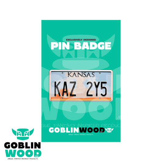 KAZ 2Y5 - Acrylic Pin Badge - Supernatural Inspired - Goblin Wood Exclusive - Goblin Wood