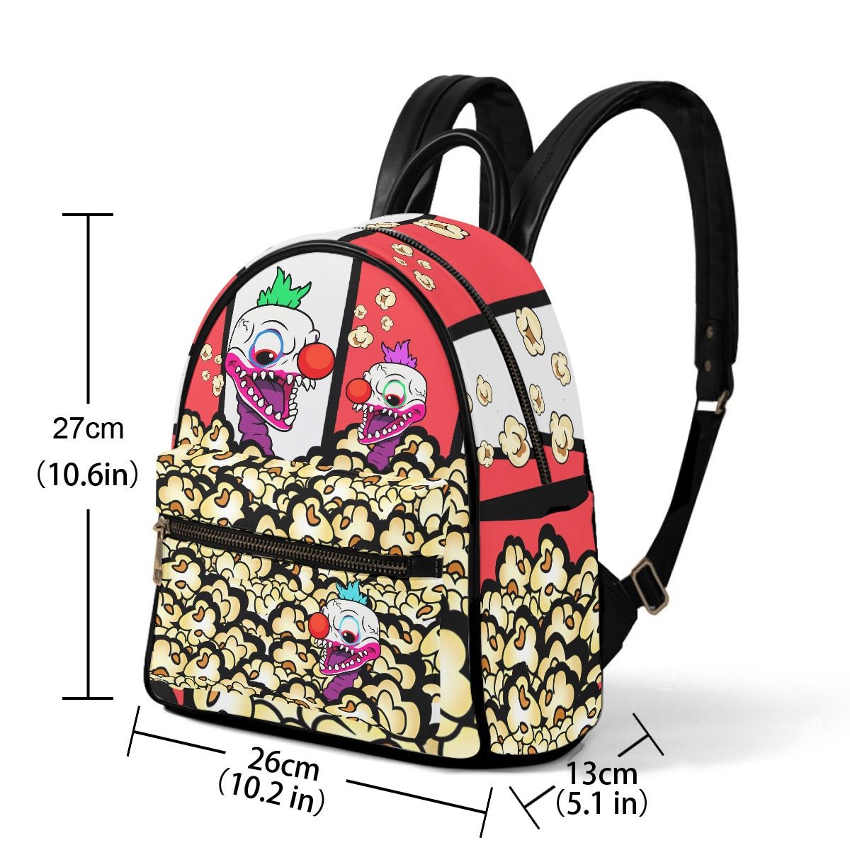 Klown - AOP PU Mini Backpack - Killer Klowns From Outer Space Inspired - Sumthin Wicked Exclusive - Goblin Wood