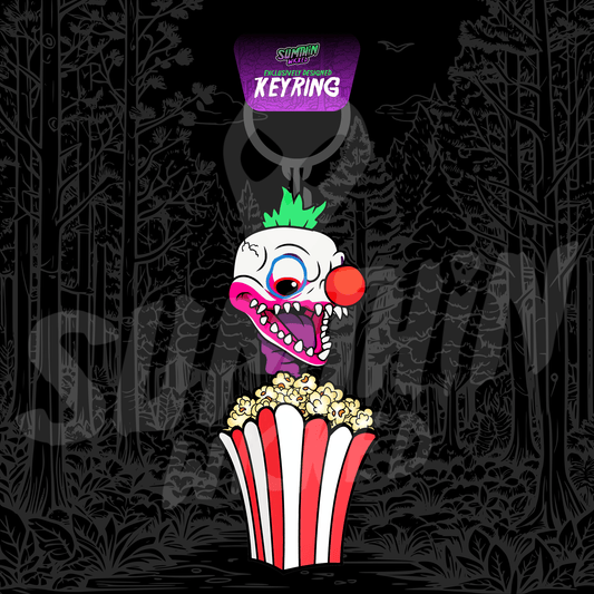 Klown (Green) - Acrylic Keychain - Killer Klowns From Outer Space Inspired - Sumthin Wicked Exclusive - Goblin Wood