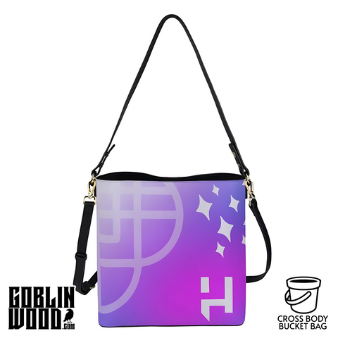 Stars - Crossbody Bucket Bag - KPop Demon Hunters Inspired - Goblin Wood Exclusive