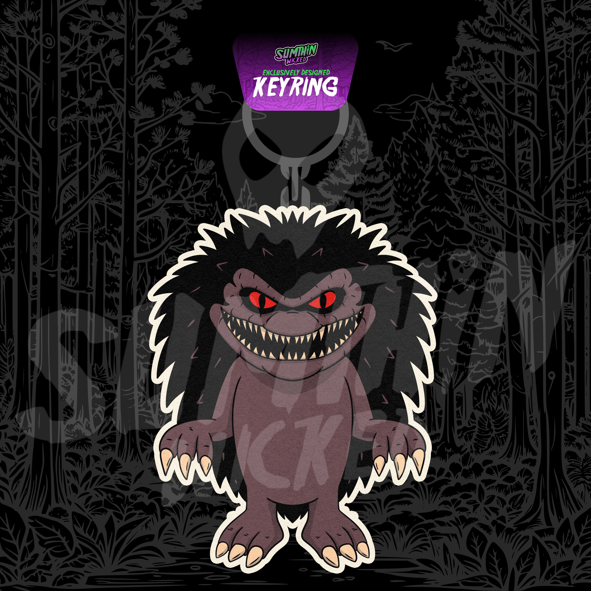 Krite - Acrylic Keychain - Critters Inspired - Sumthin Wicked Exclusive - Goblin Wood