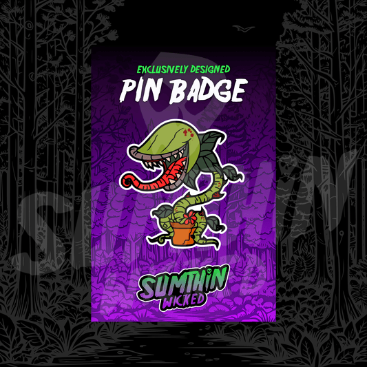 Levi - Acrylic Pin Badge - Little Shop Of Horrors Inspired - Sumthin Wicked Exclusive - Goblin Wood