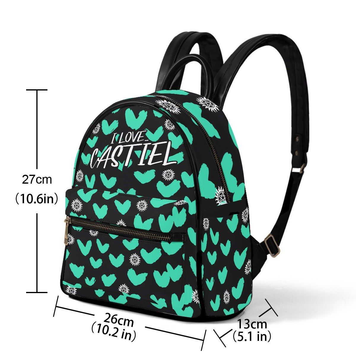 Love Letter (Castiel) - Mini Backpack - Supernatural Inspired - Goblin Wood Exclusive - Goblin Wood