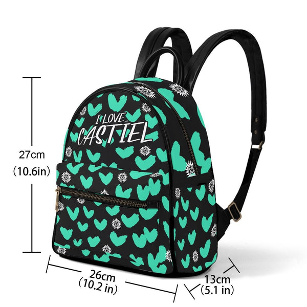 Love Letter (Castiel) - Mini Backpack - Supernatural Inspired - Goblin Wood Exclusive - Goblin Wood