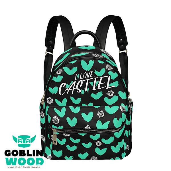 Love Letter (Castiel) - Mini Backpack - Supernatural Inspired - Goblin Wood Exclusive - Goblin Wood
