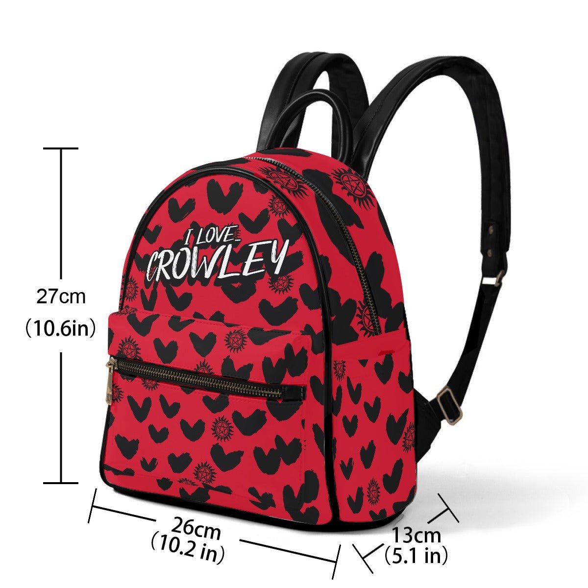 Love Letter (Crowley) - Mini Backpack - Supernatural Inspired - Goblin Wood Exclusive - Goblin Wood