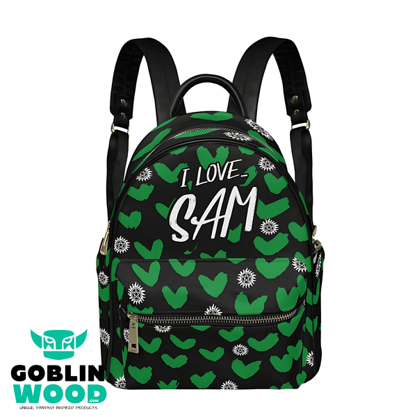 Love Letter (Sam) - Mini Backpack - Supernatural Inspired - Goblin Wood Exclusive - Goblin Wood
