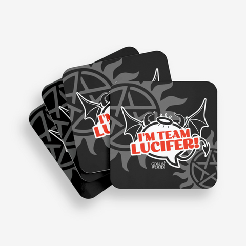 I'm Team Lucifer! Coaster - Supernatural Inspired