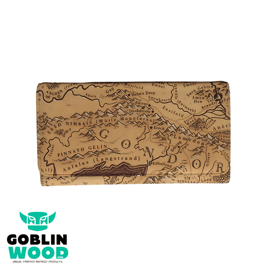 Map - AOP Purse - LOTR Inspired - Goblin Wood Exclusive - Goblin Wood