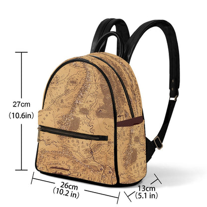 Map - Mini Backpack - LOTR Inspired - Goblin Wood Exclusive - Goblin Wood
