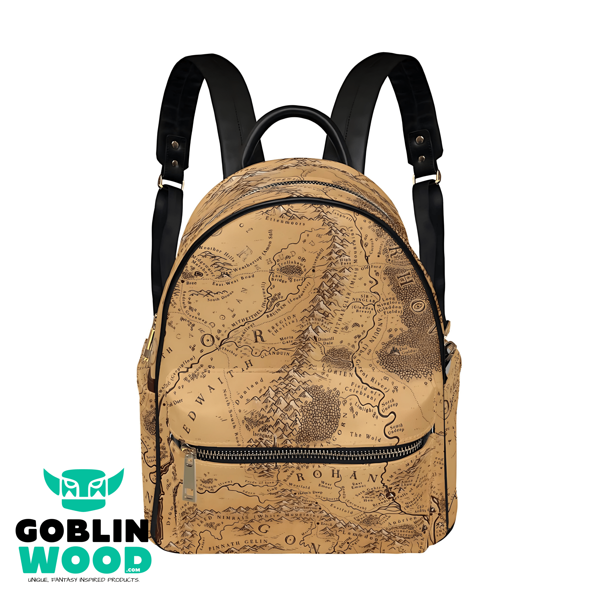 Map - Mini Backpack - LOTR Inspired - Goblin Wood Exclusive | Goblin Wood