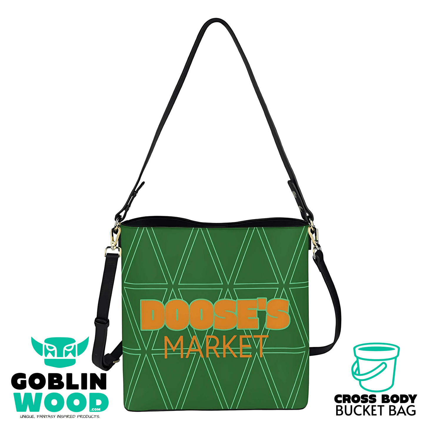 Market - Crossbody Bucket Bag -  - Goblin Wood Exclusive - Goblin Wood