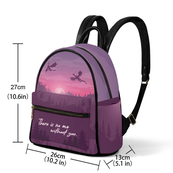 Me and You - Mini Backpack - Fourth Wing Inspired - Goblin Wood Exclusive - Goblin Wood