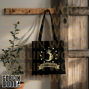 Moondoor - Black Tote Bag - Supernatural Inspired - Goblin Wood Exclusive