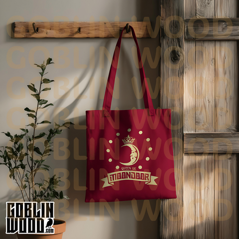 Moondoor - Maroon Tote Bag - Supernatural Inspired - Goblin Wood Exclusive